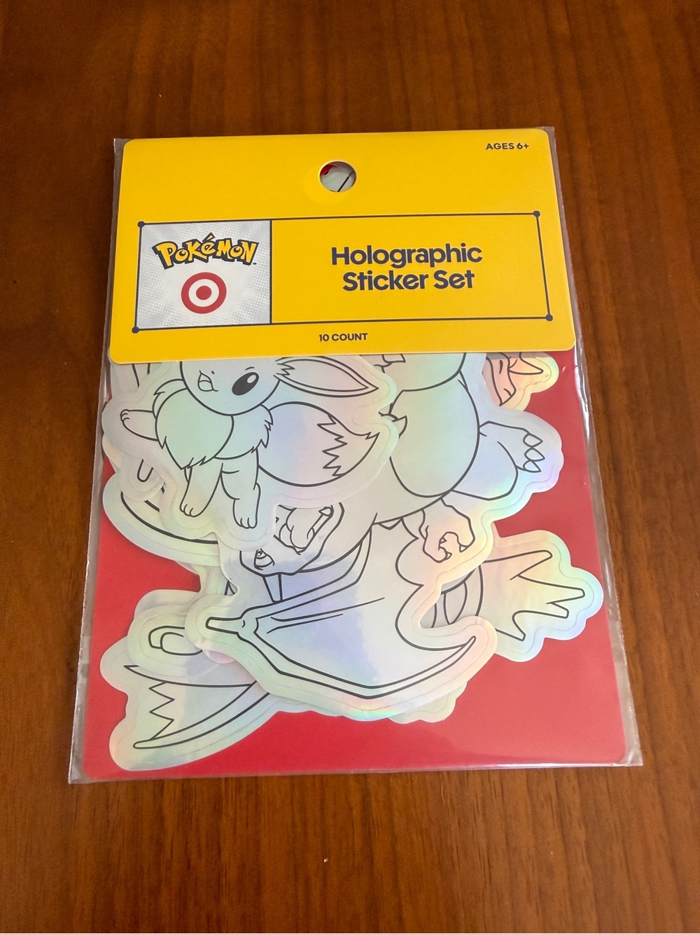 Pokemon x Target Holographic Sticker Set - Iridescent (NWT)